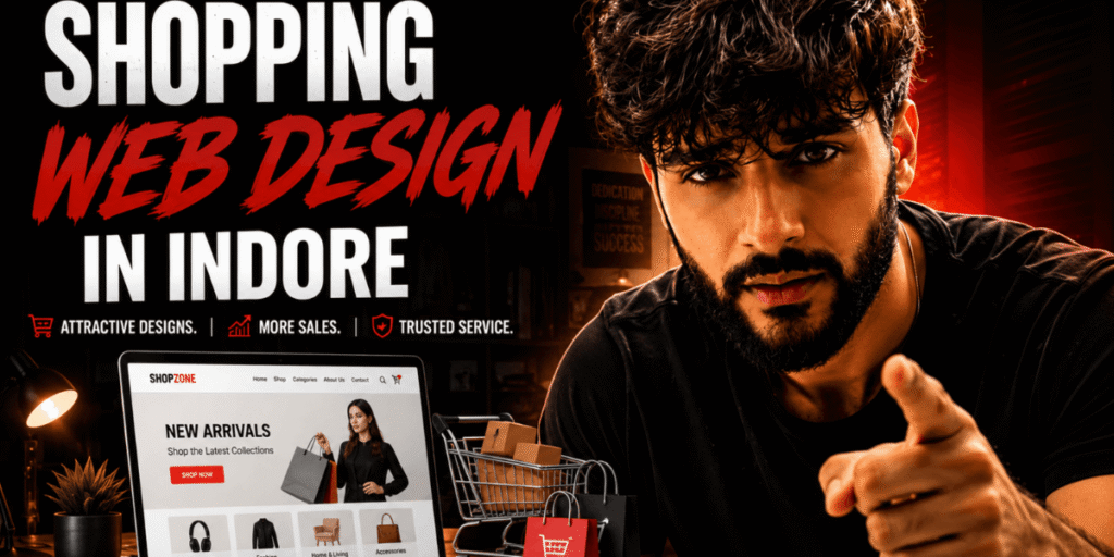 Shopping Web Design In Indore by WDI