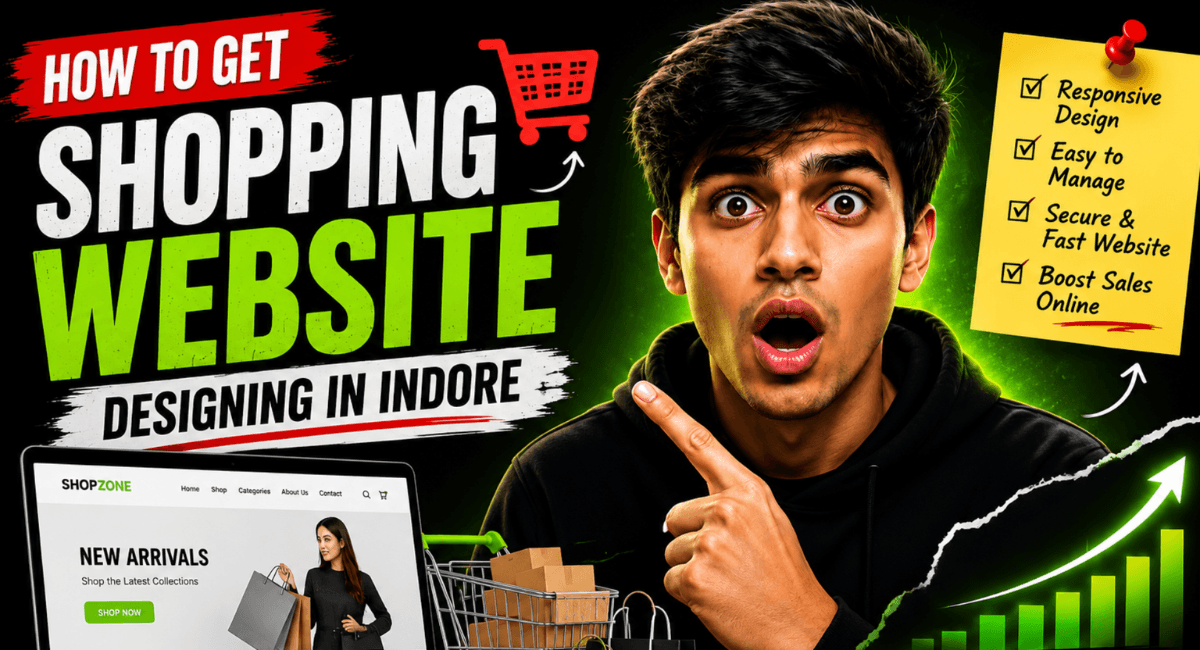 Shopping Website Designing In Indore by WDI