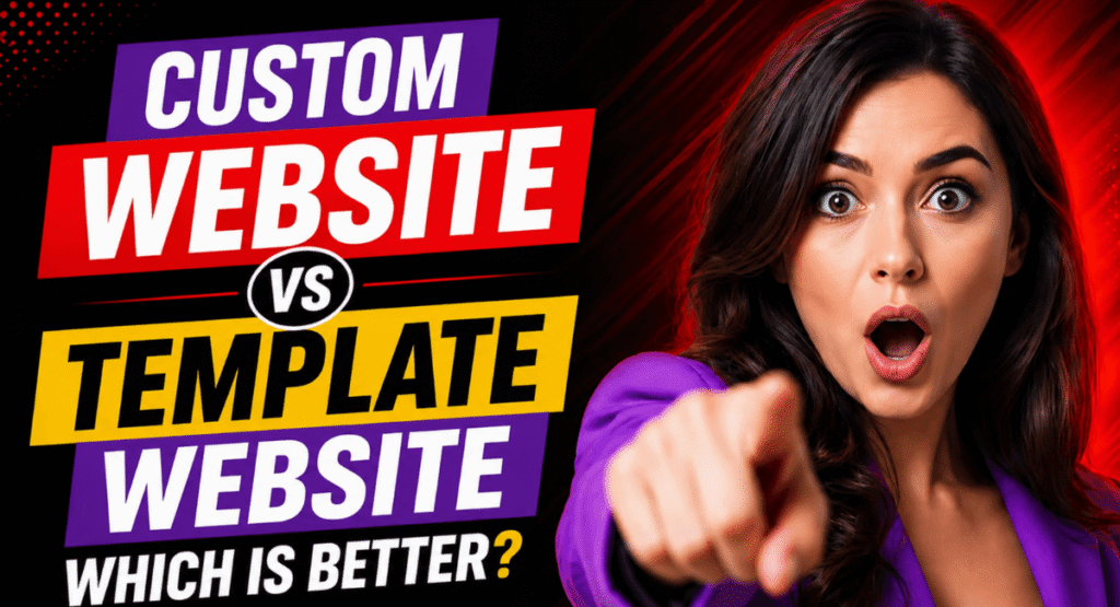 Custom Website vs Template Website