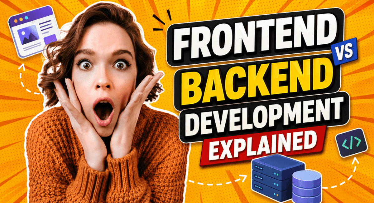 Frontend vs Backend Development Explained