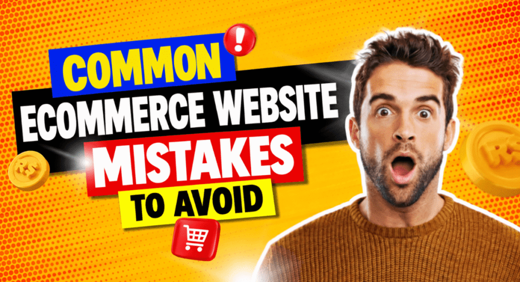 Common eCommerce Website Mistakes to Avoid